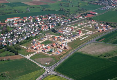 Das Baugebiet Ende 2004