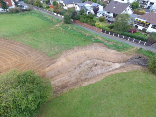 Renaturierung des Krebsbaches/Herstellung eines Retentionsraumes zur Hochwasserdämpfung