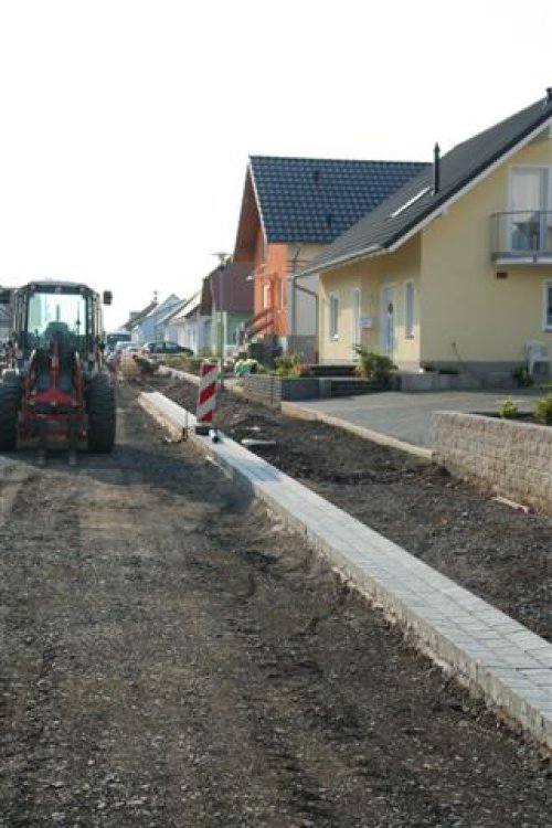 Straßenendausbau Dolmenring