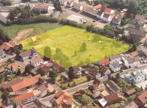 Blick auf das Planungsgebiet